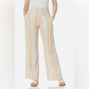 BILLABONG Women's WAVE 2 Elastic Waist Pants - WBB0 - Large